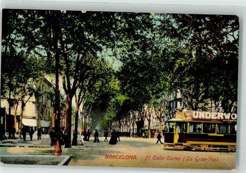 Barcelona Straßenbahn Calle Cortes