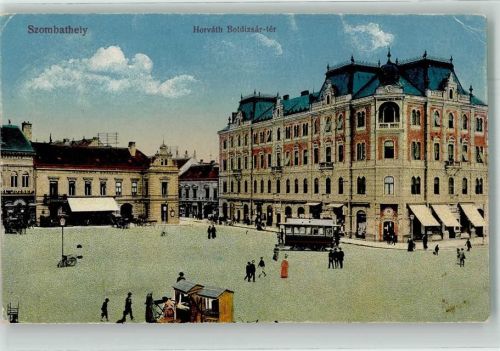 Szombathely Straßenbahn Horvath Boldiszar Platz