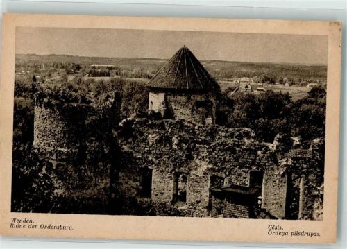 Cesis Ordensburg Ruine