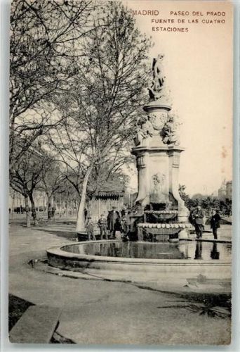 Madrid Denkmal Paseo del Prado