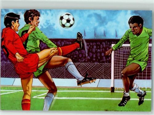Belgica - Camerun Espana 1982 Fußballmannschaft Künstlerkarte