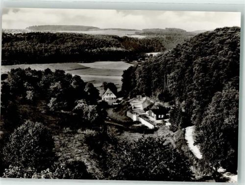 65606 W6256 Villmar Foto AK Gasthaus Waldschänke