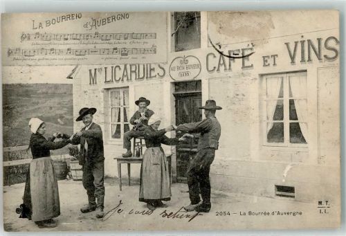 La Bourboule Cafe Tracht Tanz La Bourreed´Auvergne