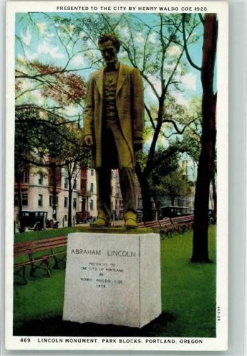 Portland Denkmal Abraham Lincoln