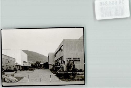 Grenzach Foto Original aus Archiv eines Ansichtskartenverlags Sport und Schwimmhalle