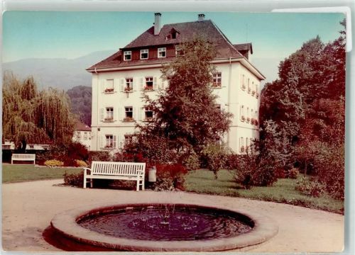 Wehr Foto Original aus Archiv eines Ansichtskartenverlags Georg Kerner Park Rathaus Ort handschriftlich