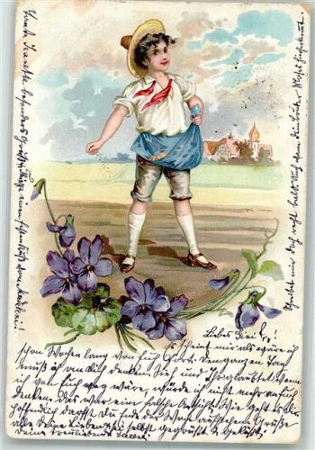 1900 Kind Veilchen