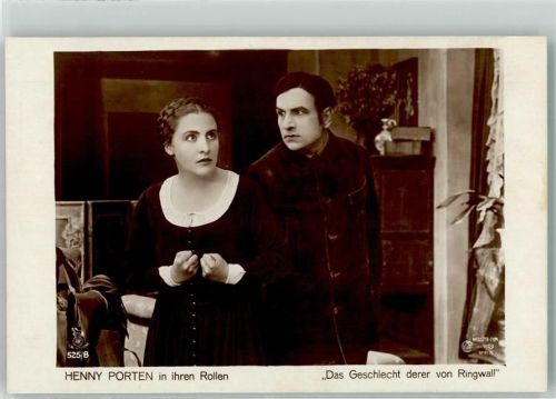 525/8 Henny Porten im Film Das Geschlecht derer von Ringwall Film-Kunst