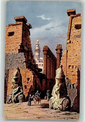 Luxor Tempel Esel