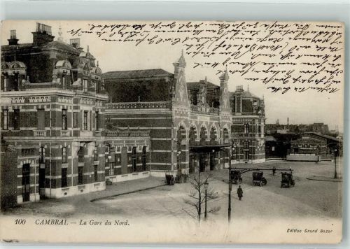 Cambrai Bahnhof Feldpost WK I
