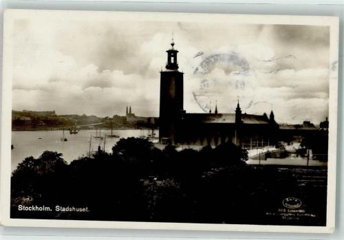 Stockholm 1931 Rathaus