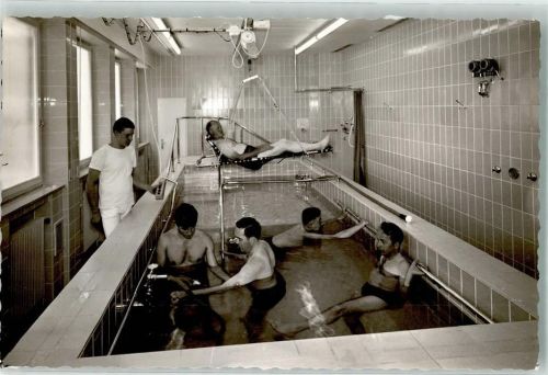 Schwendi Dietenbronn Fachklinik für Neurologie Foto Original aus Archiv eines Ansichtskartenverlags