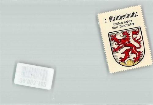 63924 W8764 Kleinheubach Vignette Wappen
