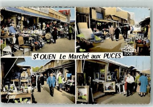 Saint-Ouen Marktszene