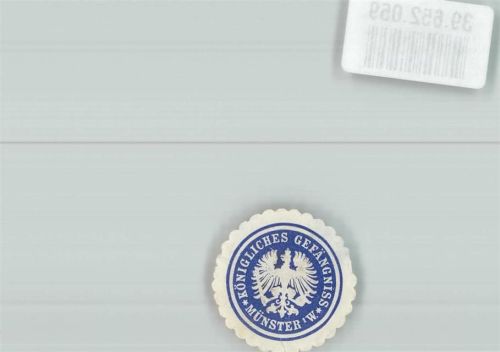 Münster Königliches Gefängnis Münster i. W.
