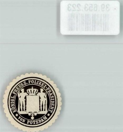 Potsdam Königl. Preuss. Polizei-Präsident von Potsdam