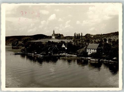 Birnau Gasthaus am See Ort handschriftlich Foto Original aus Archiv eines Ansichtskartenverlags