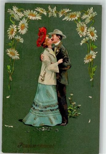 1906 Margeriten Hutmode Lithographie