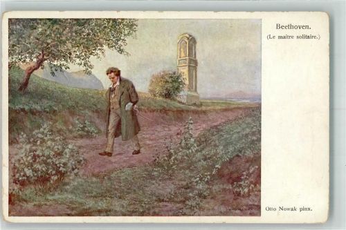 sign. Nowak Otto Der einsame Meister B.K.W.I. No. 1110