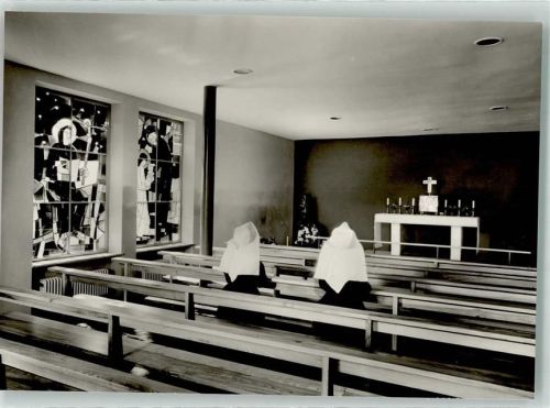Beuron Exerzitienhaus Maria Trost Kapelle Nonnen