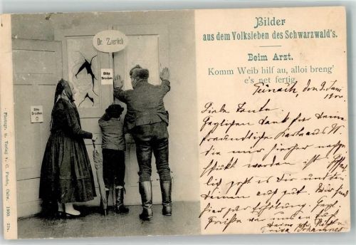 1900 Beim Arzt Verlag Fuchs Nr.23