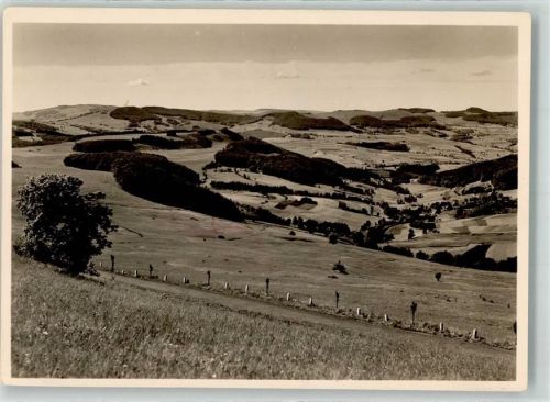 Obernhausen Die schöne Rhön Blick von Wasserkuppe Kreuzberg Himmeldankberg Simmelsberg Reessberg Eierhauk