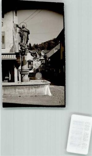 Tiengen Brunnen Foto Original aus Archiv eines Ansichtskartenverlags
