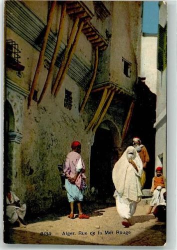 Alger Tracht Rue de la Mer Rouge