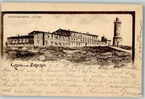 Schierke 1899 Brockenhotel