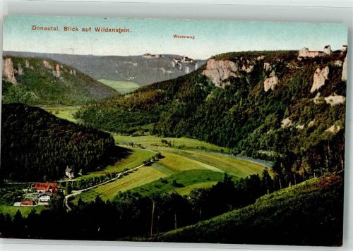 Beuron 1911 Burg Werenwag Wildenstein Mauruskapelle
