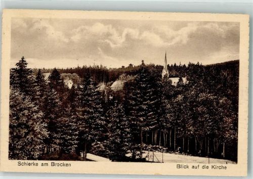 Schierke 1926 Kirche