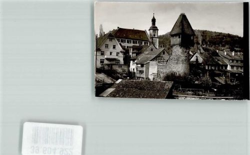 79761 W7890 Tiengen , Hochrhein - Foto Original aus Archiv eines Ansichtskartenverlags
