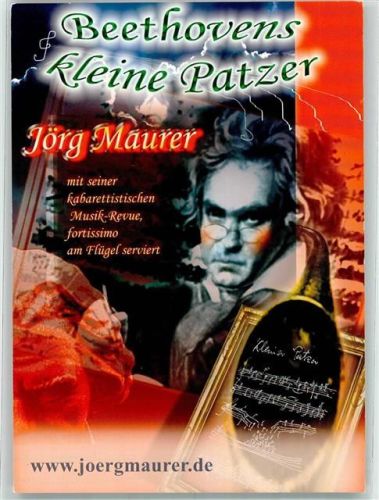 Theaterstück Jörg Maurer KLeine Patzer Informationskarte