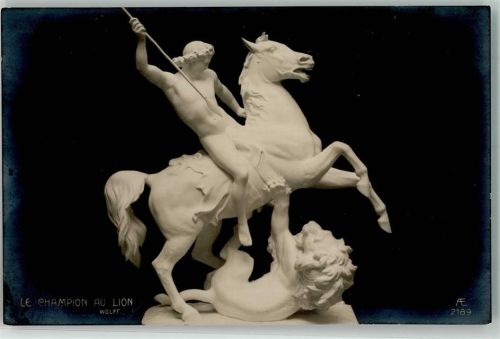 1914 Le Champion Au Lion von Wolff AE Nr.2189