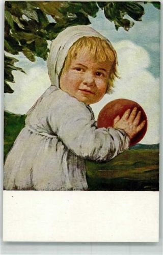 Kind mit Ball G. Hirth`s Verlag Nr. 148 Jugend-Postkarte