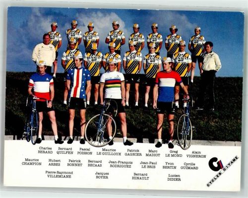 Equipe Renault Elf Cycles Gitane 1981