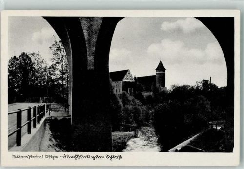 Allenstein 1941 Schloss