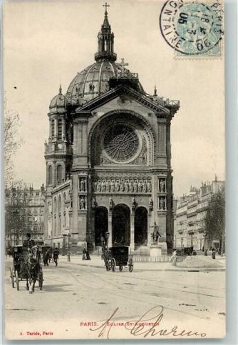 Paris 1905 Kirche St. Augustin