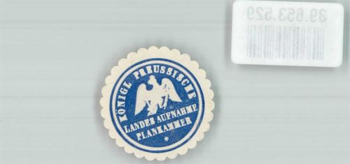 Königlich Preußische Landes-Aufnahme Plankammer