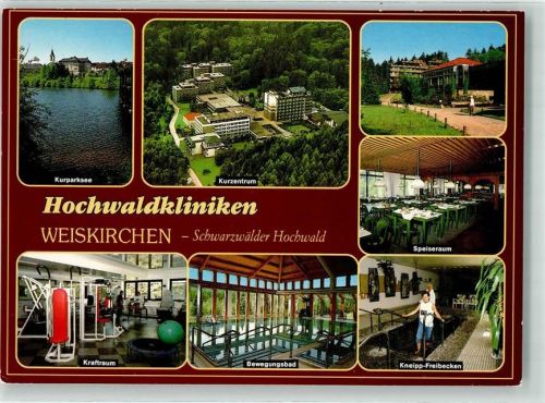 Weiskirchen Hochwaldkliniken Kurzentrum Kurparksee Bewegungsbad Kraftraum