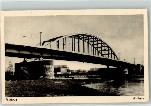 Arnhem 1956 Rheinbrücke