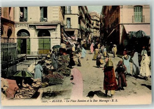 Alger Marktszene La Place Randon