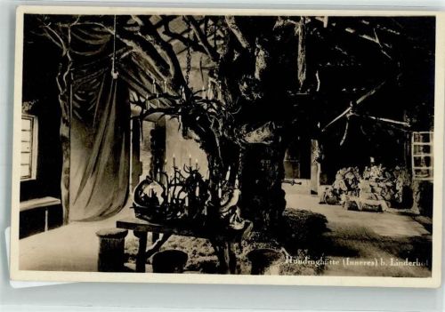Linderhof Hundinghütte im Schlosspark Verlag Martin Herpich Hüttenstempel