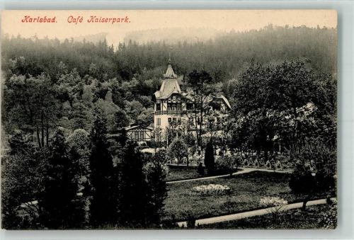 Karlovy Vary Cafe Kaiserpark