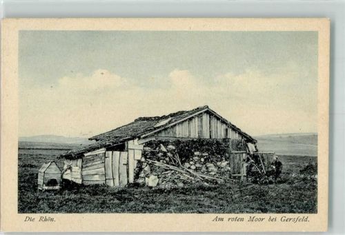 Gersfeld Die Rhön Am roten Moor Hütte