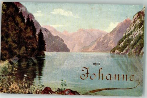 Königssee 1904 Johanne sign. Steiner L.