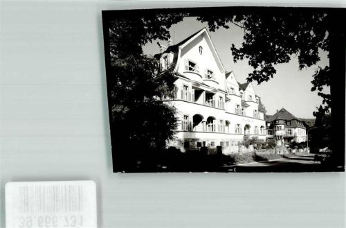 Bad Brückenau Foto Original aus Archiv eines Ansichtskartenverlags Haus Tüglein Ort handschriftlich