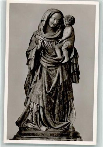 Buxheim 1430 Madonna Tonfigur