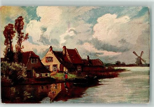 Niederland Tracht D.R.G.M. Werbung Wendelsteiner Brennessel Spiritus