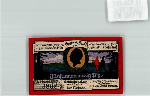 Schierke 25 Pfennig